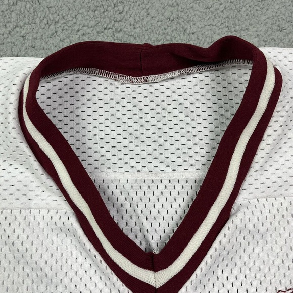 Vintage Wisconsin Hockey Jersey WI WAHA Size XL - Picture 4 of 10